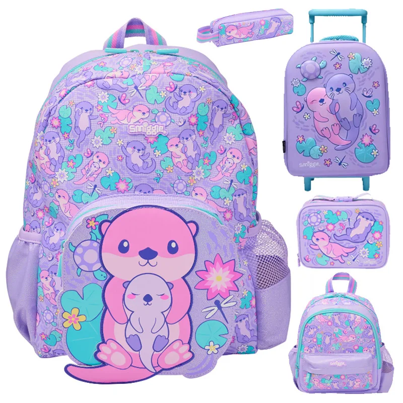 Australia Smiggle Children'S Cute Backpack Cartoon Purple Kangaroo Baby Backpack Pencil Case Accessories Student Gift.
Australia Smiggle Children'S Cute Backpack Cartoon Purple Kangaroo Baby Backpack Pencil Case Accessories Student Gift.