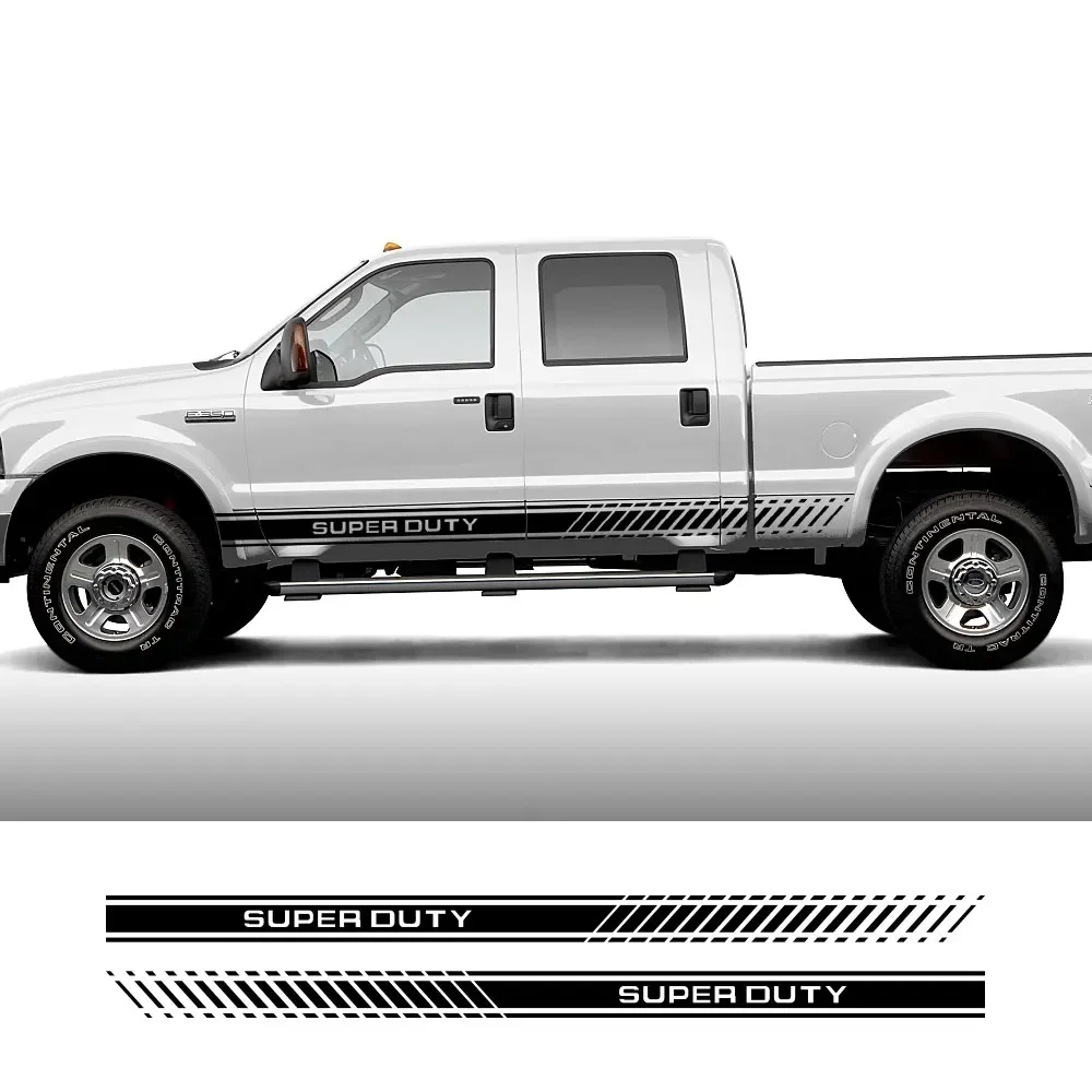 Pickup Door Side Stickers For Ford Super Duty F250 F350 F450 Truck Body Stripes Decor Decal Vinyl Sticker Cover Auto Accessories
Pickup Door Side Stickers For Ford Super Duty F250 F350 F450 Truck Body Stripes Decor Decal Vinyl Sticker Cover Auto Accessories
