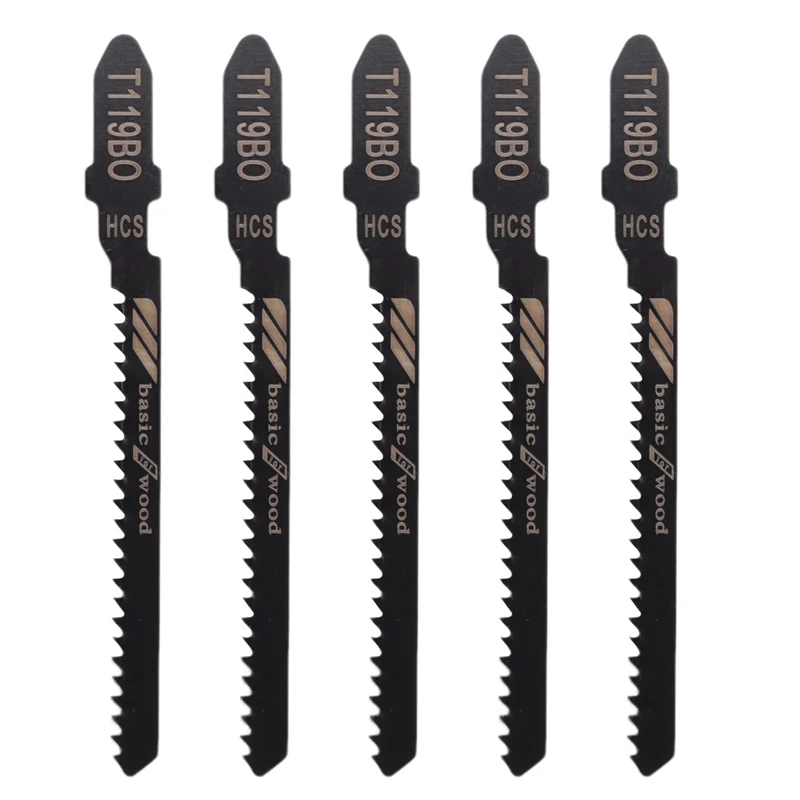20-Piece T119BO 12 TPI Assorted T-Shank Scrolling Jig Saw Blades Set For Precision Cutting Wood
20-Piece T119BO 12 TPI Assorted T-Shank Scrolling Jig Saw Blades Set For Precision Cutting Wood