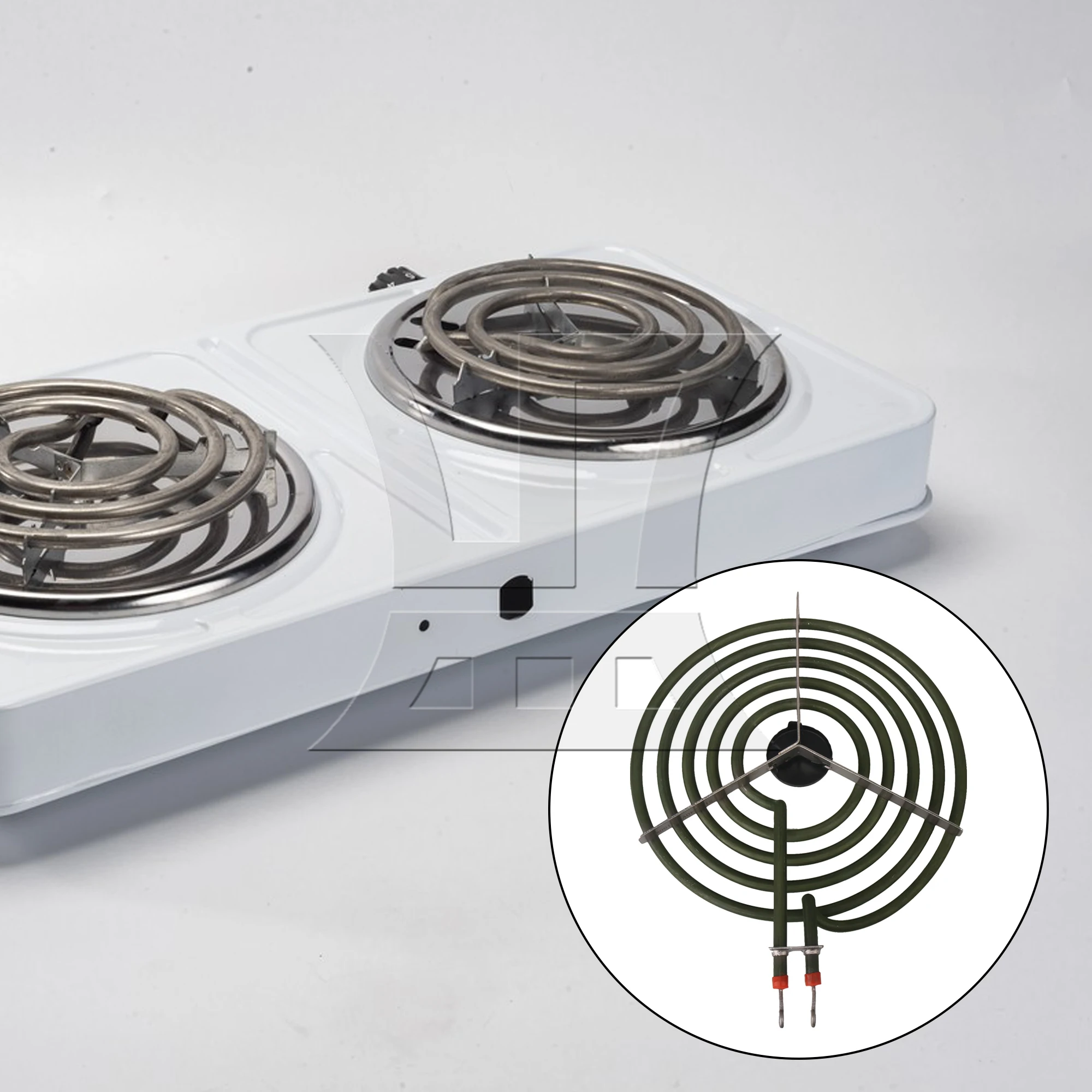 BQLZR MP22YA Electric Burner Element Replace Part 08003118 08010468 08011660
BQLZR MP22YA Electric Burner Element Replace Part 08003118 08010468 08011660