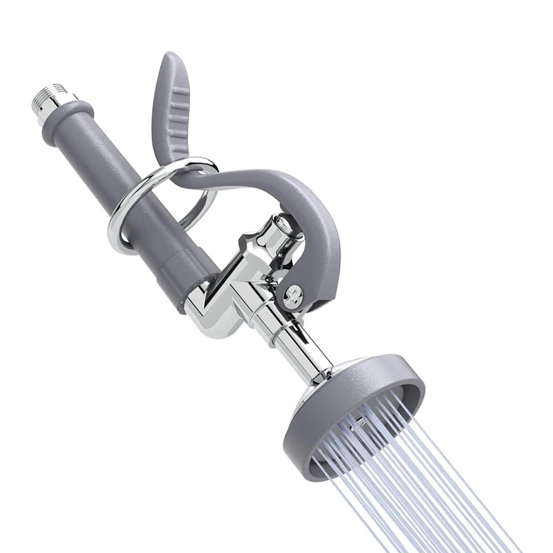 Sink Sprayer, Pre Rinse Sprayer For Commercial Kitchen Sink Faucets, 1.42 GPM Sprayer Valve Dish Sprayer Nozzle
Sink Sprayer, Pre Rinse Sprayer For Commercial Kitchen Sink Faucets, 1.42 GPM Sprayer Valve Dish Sprayer Nozzle