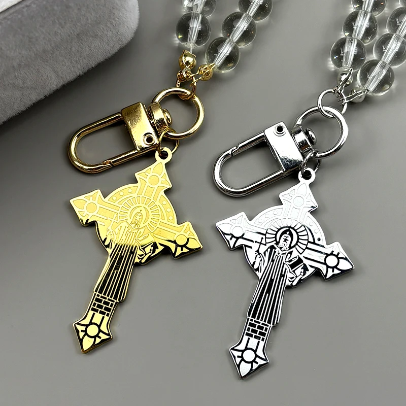 Catholic Saint Benedict Medal Cross Car Pendant for Women Men Gold Color Stainless Steel San Benito Glass Chain Jewelry Gift
Catholic Saint Benedict Medal Cross Car Pendant for Women Men Gold Color Stainless Steel San Benito Glass Chain Jewelry Gift