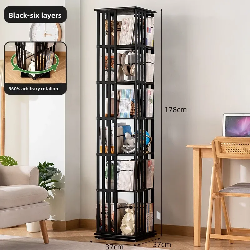 Minimalist Rotating Bookshelf 360 Degree Floor Storage Shelf Internet Celebrity Home Simple Student Bookcase
Minimalist Rotating Bookshelf 360 Degree Floor Storage Shelf Internet Celebrity Home Simple Student Bookcase