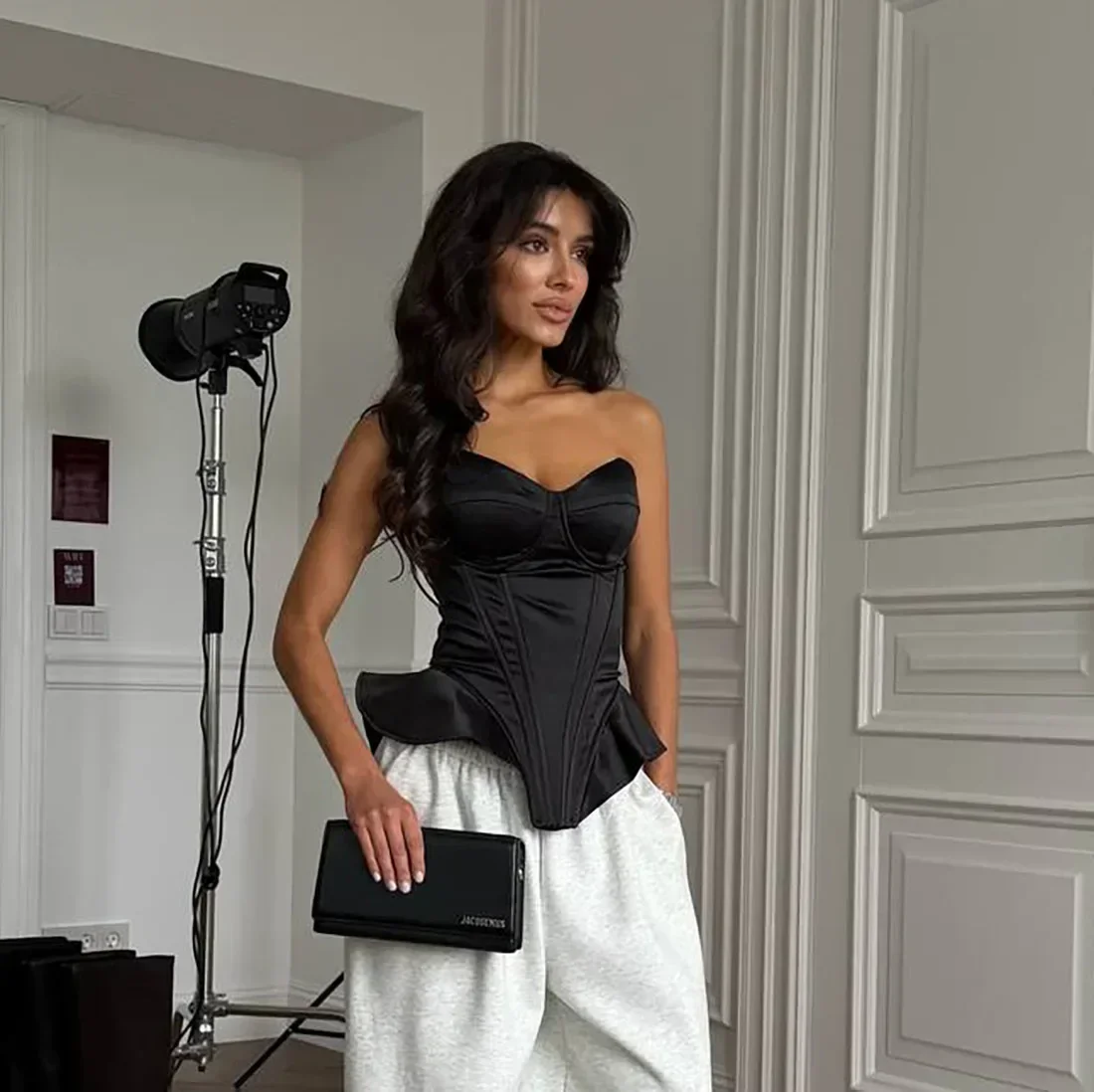 Mingmingxi Summer Women's Corset Top Strapless Lace Up Bustier Corset Tops for Women Sexy Going Out Y2k Aesthetic Summer Tops
Mingmingxi Summer Women's Corset Top Strapless Lace Up Bustier Corset Tops for Women Sexy Going Out Y2k Aesthetic Summer Tops