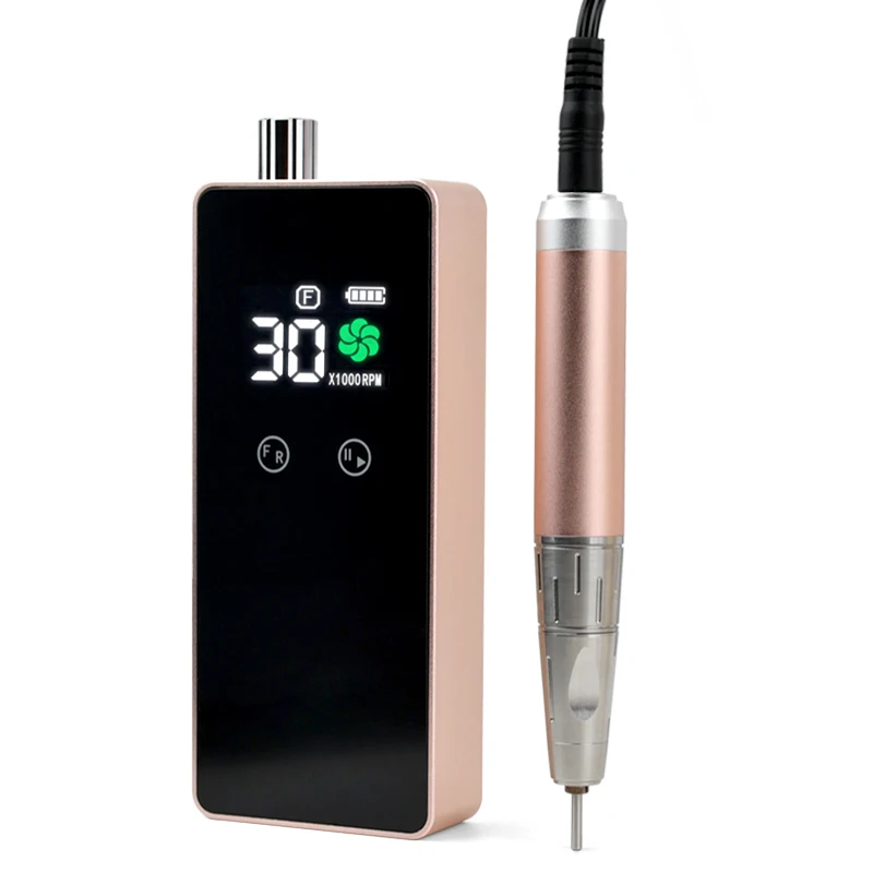 Portable Plastic Nail Polisher Machine Brushless Rechargeable Electric Nail Drill 30000RPM 8 Hours Battery Life
Portable Plastic Nail Polisher Machine Brushless Rechargeable Electric Nail Drill 30000RPM 8 Hours Battery Life