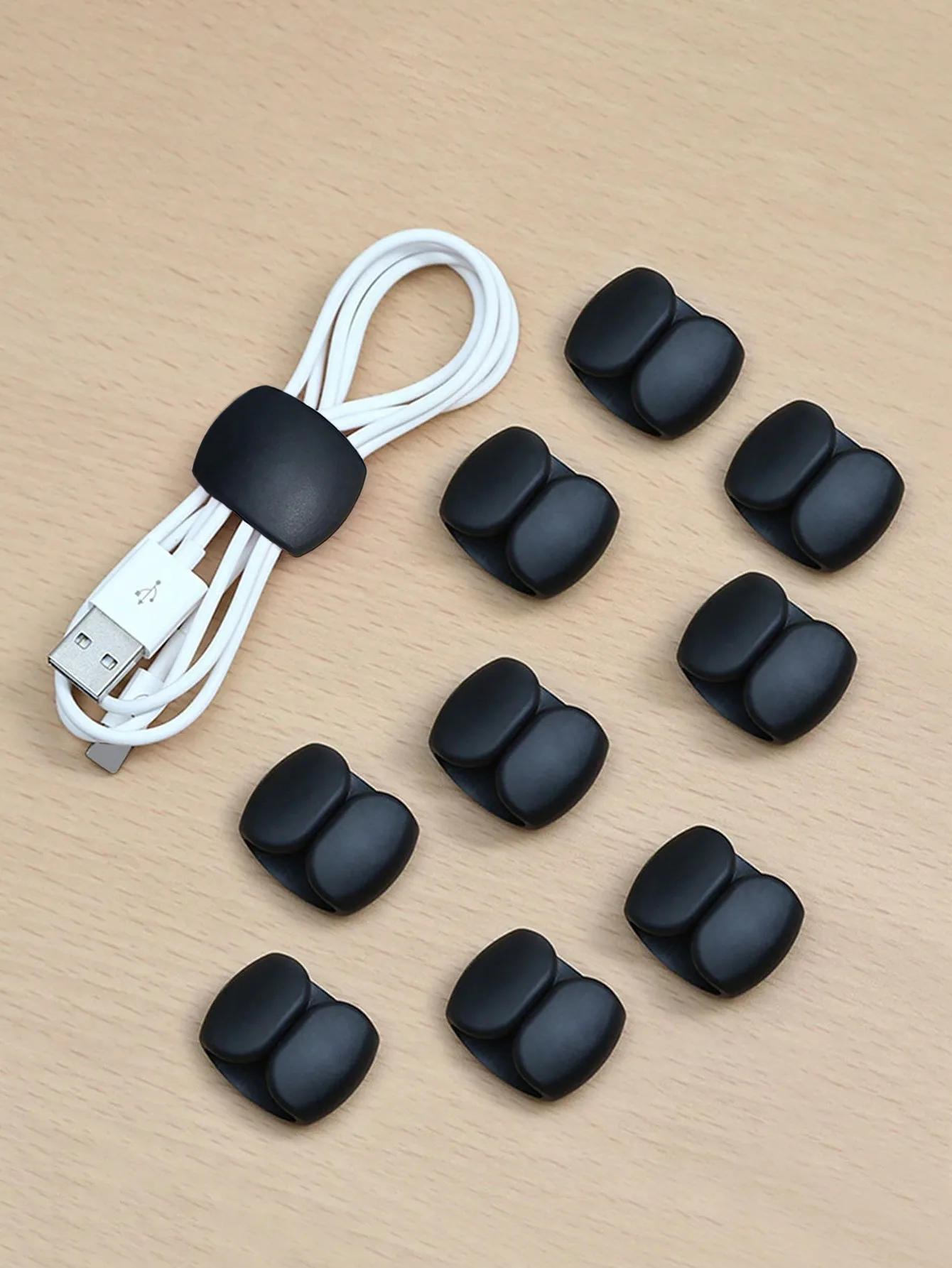 10pcs Cable Management Clips For Data Cable, Earphones, Charging Cable, Cord Organizer For Wire Management Cable Organizer
10pcs Cable Management Clips For Data Cable, Earphones, Charging Cable, Cord Organizer For Wire Management Cable Organizer