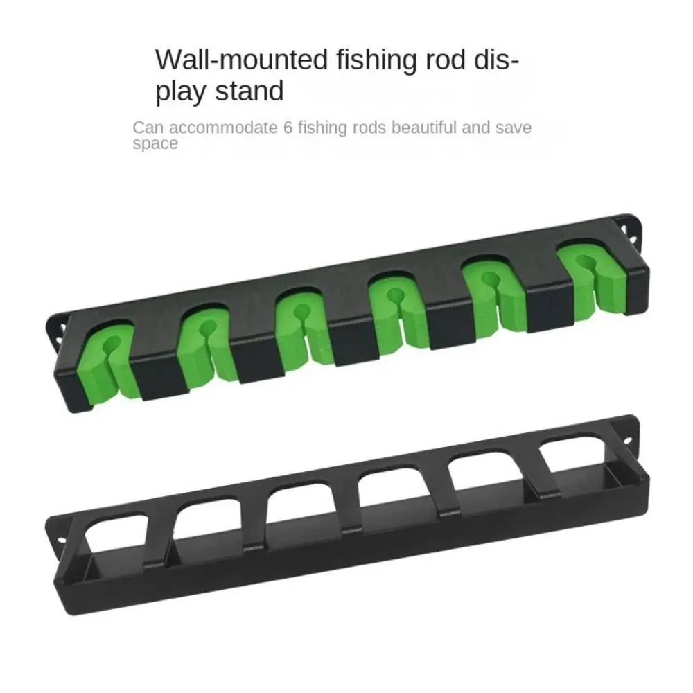 6 Hole Fishing Rod Holders Wall Mount Vertical/Horizontal Fishing Rod Display Stand EVA Universal Fishing Pole Storage Rack
6 Hole Fishing Rod Holders Wall Mount Vertical/Horizontal Fishing Rod Display Stand EVA Universal Fishing Pole Storage Rack