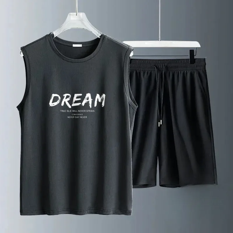 2025 Summer Men's Quick Dry Gym T-Shirt Shorts Set Casual Running Joggers Breathable Sportswear Lightweight Workout Outfit
2025 Summer Men's Quick Dry Gym T-Shirt Shorts Set Casual Running Joggers Breathable Sportswear Lightweight Workout Outfit