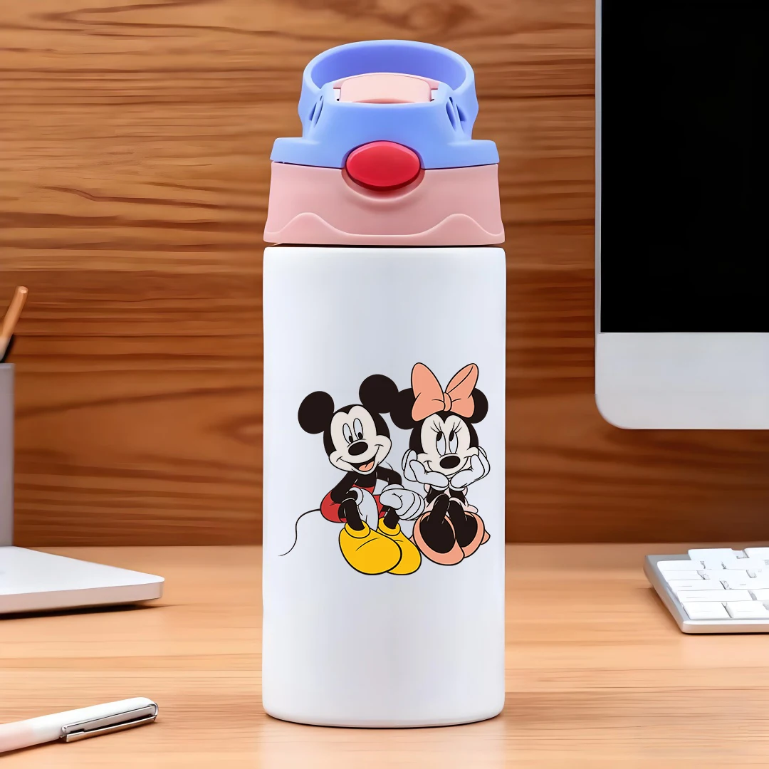 Disney classic cartoon Mickey and Minnie straw cup 304 stainless steel cartoon character design childrens water cup perfect Ne
Disney classic cartoon Mickey and Minnie straw cup 304 stainless steel cartoon character design childrens water cup perfect Ne
