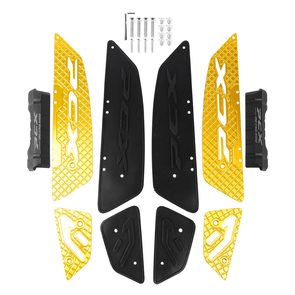 Motorcycle Footrest Footboard Pegs Pedal Footmat Aluminum Alloy Foot Pedals Accessories For Honda PCX 125 160 PCX160 PCX125 2025
Motorcycle Footrest Footboard Pegs Pedal Footmat Aluminum Alloy Foot Pedals Accessories For Honda PCX 125 160 PCX160 PCX125 2025
