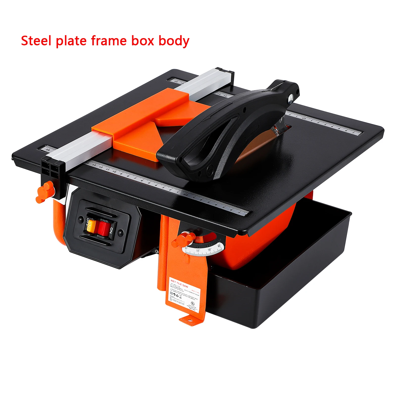 Wet Tile Saw, 3450 RPM, Bevel cuts tile from 0 to 45 Degrees, Tile Cutter Wet Saw with Water Reservoir for Cutting Tiles and Stones, for DIY Enthusiasts
Wet Tile Saw, 3450 RPM, Bevel cuts tile from 0 to 45 Degrees, Tile Cutter Wet Saw with Water Reservoir for Cutting Tiles and Stones, for DIY Enthusiasts