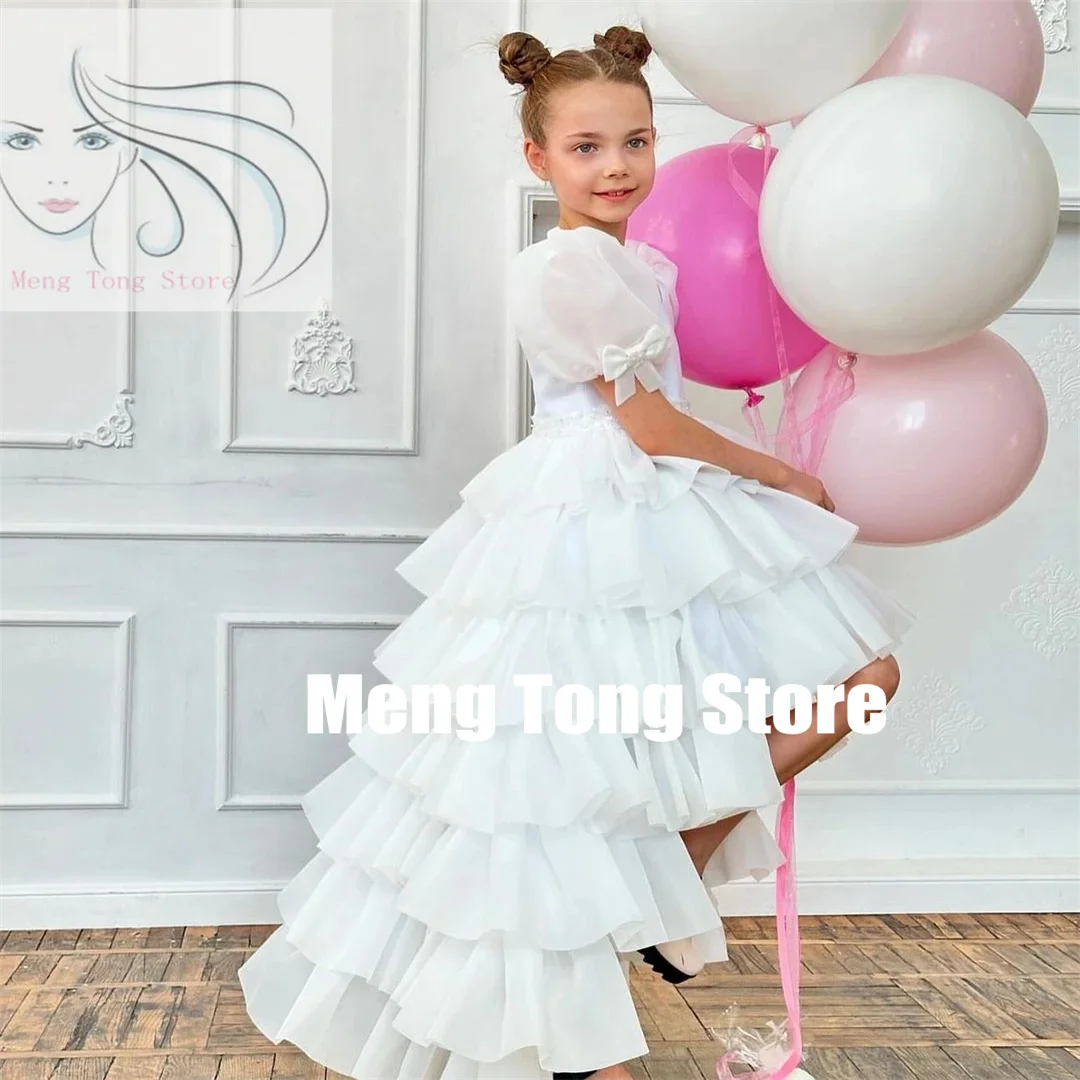 Customization Flower Girl Dress For Wedding Short Sleeves Elegant Baby Princess Birthday Evening First Communion Ball Gown
Customization Flower Girl Dress For Wedding Short Sleeves Elegant Baby Princess Birthday Evening First Communion Ball Gown