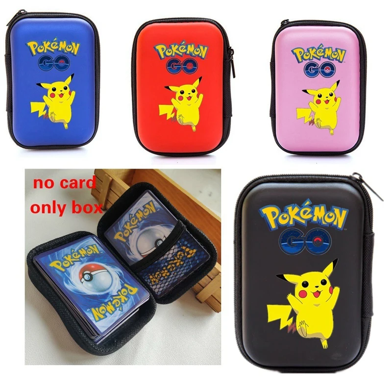 Pokemon Card Storage Bag Accessories Pikachu Anime Figure Collection Collection Protection Box Portable Travel Children Toys
Pokemon Card Storage Bag Accessories Pikachu Anime Figure Collection Collection Protection Box Portable Travel Children Toys