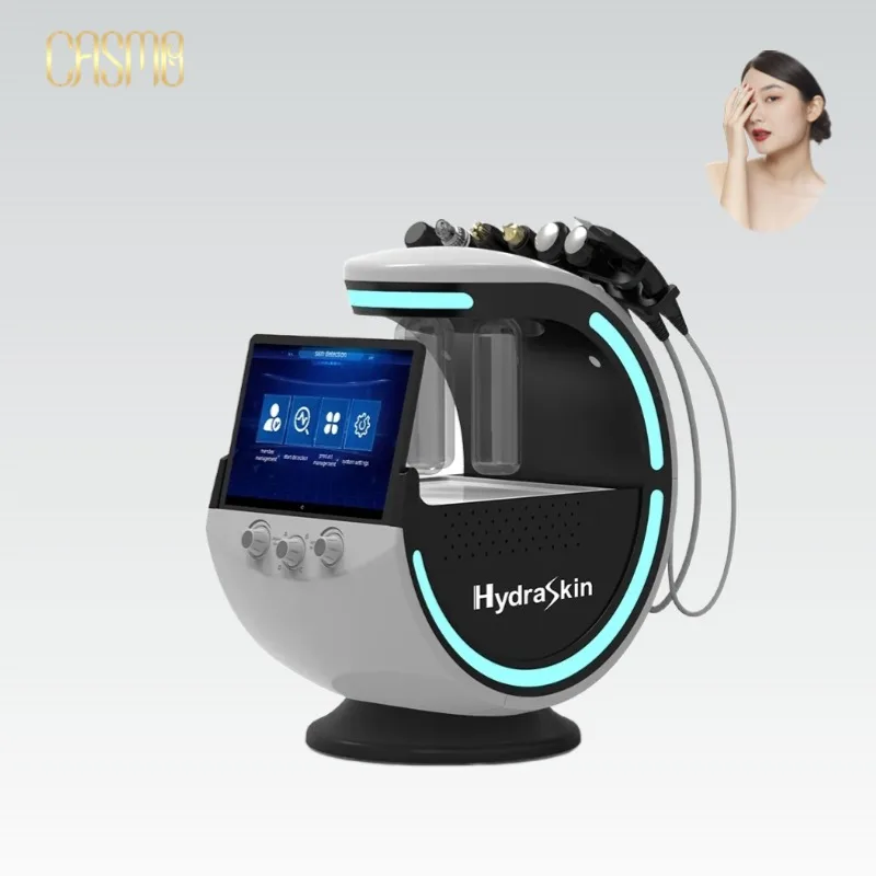 Professional HydraSkin Beauty Device 7-in-1: Cleansing/Massage/EMS/Red Light/Cold Hammer Tech Salon Results at Home
Professional HydraSkin Beauty Device 7-in-1: Cleansing/Massage/EMS/Red Light/Cold Hammer Tech Salon Results at Home