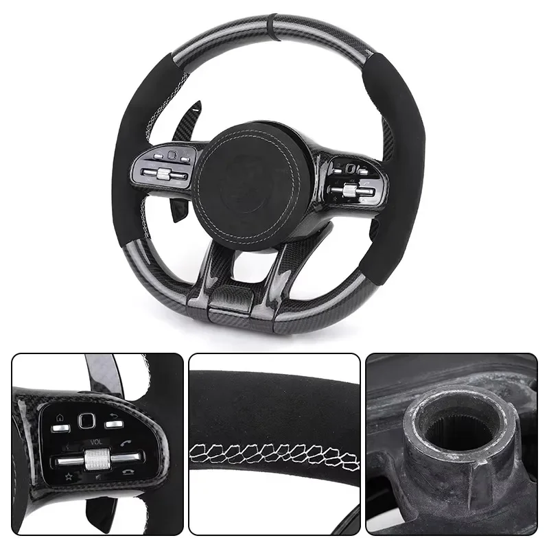 【2025】 Half Alcantara Carbon Fiber Steering Wheel For Mercedes Benz AMG GL X164 X166 GLC X253 C253 GLS X167 G Wagon W463 G63
【2025】 Half Alcantara Carbon Fiber Steering Wheel For Mercedes Benz AMG GL X164 X166 GLC X253 C253 GLS X167 G Wagon W463 G63
