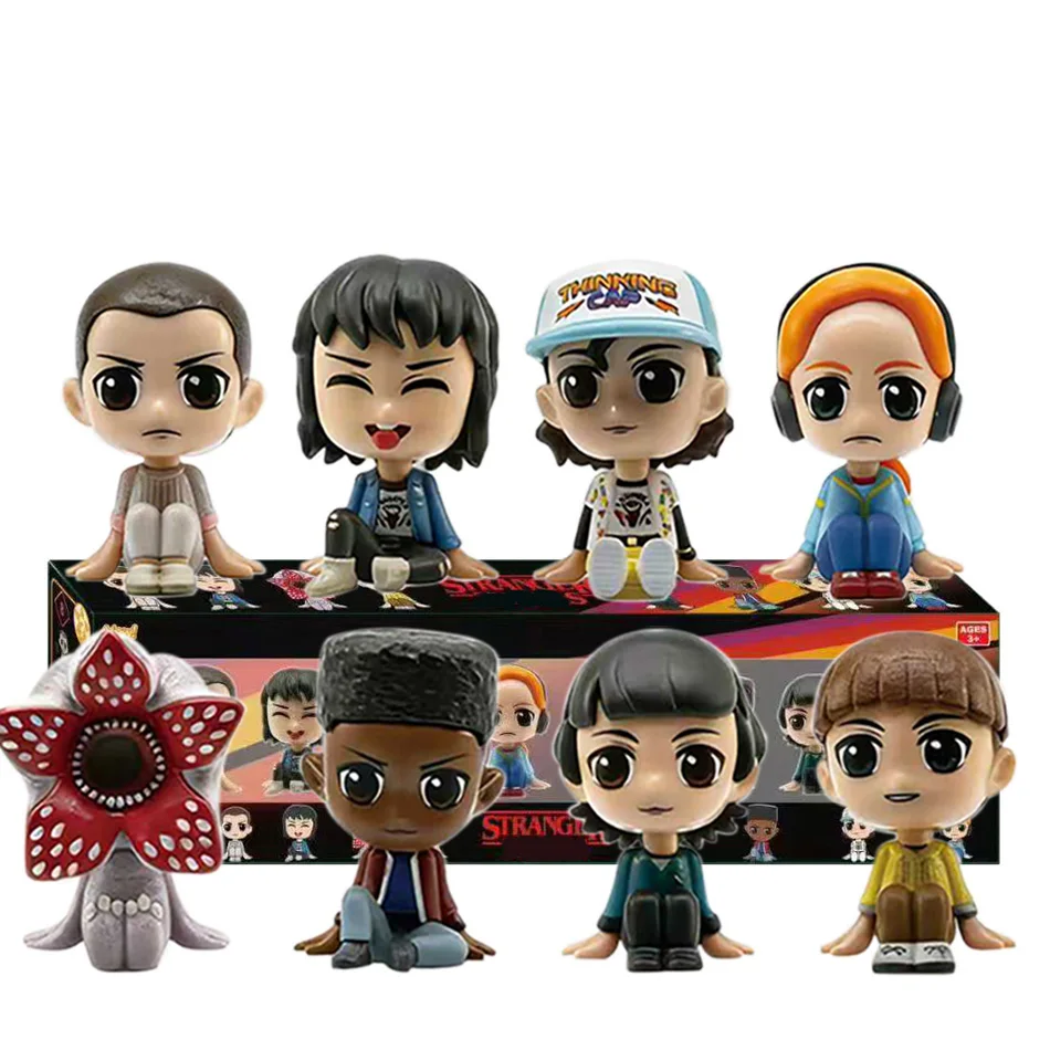 8 стилей фигурок из сериала «Чудо-внешественное»: Элевин, Дастин, Барб, Стив, Демогоргон. Коллекционные игрушки, подарок на день рождения.
8 стилей фигурок из сериала «Чудо-внешественное»: Элевин, Дастин, Барб, Стив, Демогоргон. Коллекционные игрушки, подарок на день рождения.