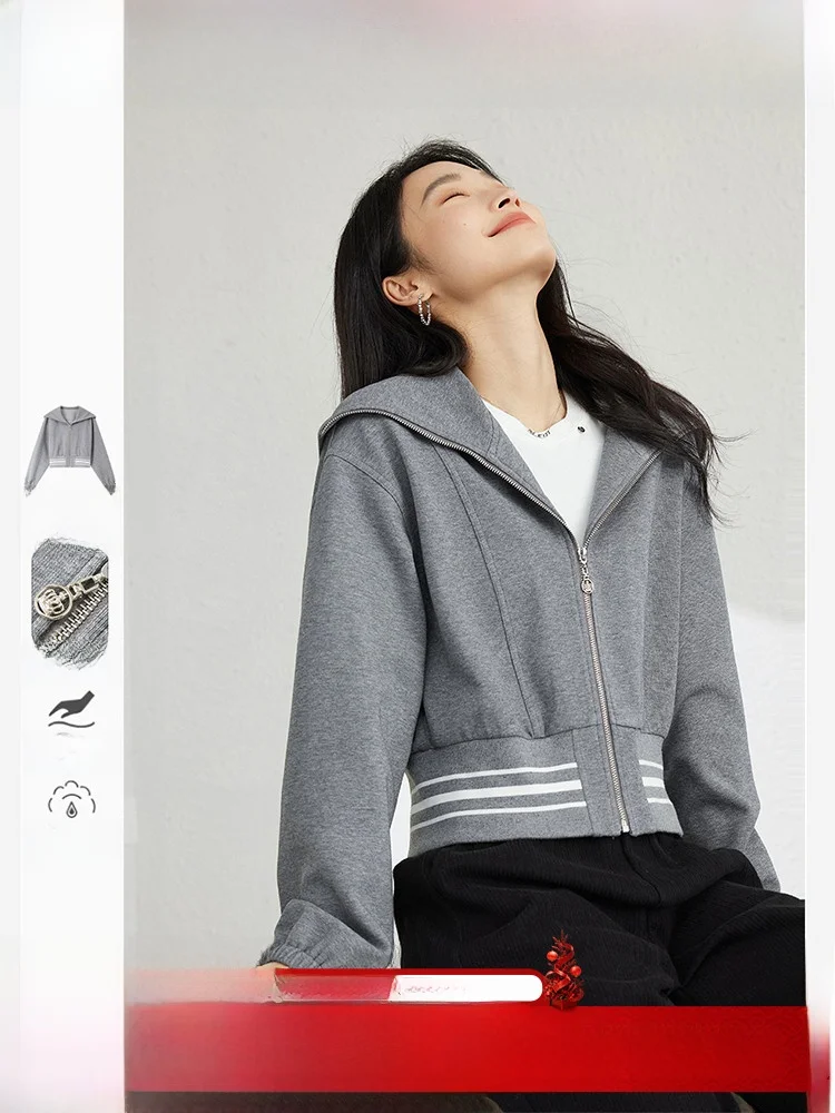 Новая женская толстовка-куртка с цветочным принтом и длинными рукавами, осенняя коллекция, из полиэстера, хлопка и спандекса, на молнии, со встроенной капюшоном
Новая женская толстовка-куртка с цветочным принтом и длинными рукавами, осенняя коллекция, из полиэстера, хлопка и спандекса, на молнии, со встроенной капюшоном