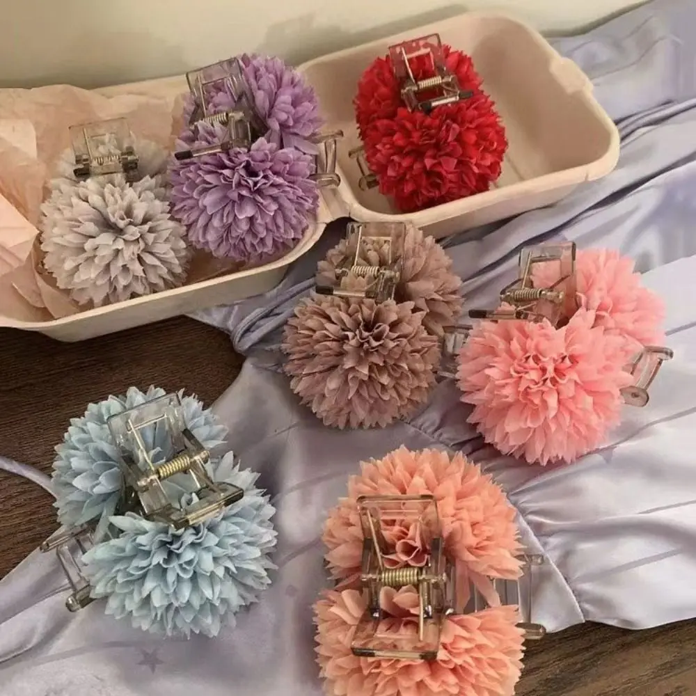 Korean Style Simulated Flower Claw Clip Ponytail Holder Headwear Flower Hair Claw Hair Accessories Photography Props 
Korean Style Simulated Flower Claw Clip Ponytail Holder Headwear Flower Hair Claw Hair Accessories Photography Props