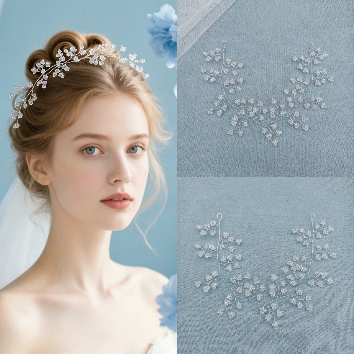 Handmade Fashion Crystal Hair Vine Headband Flower Hairband Tiara Bridal Wedding Hair Accessories Jewelry Hair Vine Headband
Handmade Fashion Crystal Hair Vine Headband Flower Hairband Tiara Bridal Wedding Hair Accessories Jewelry Hair Vine Headband