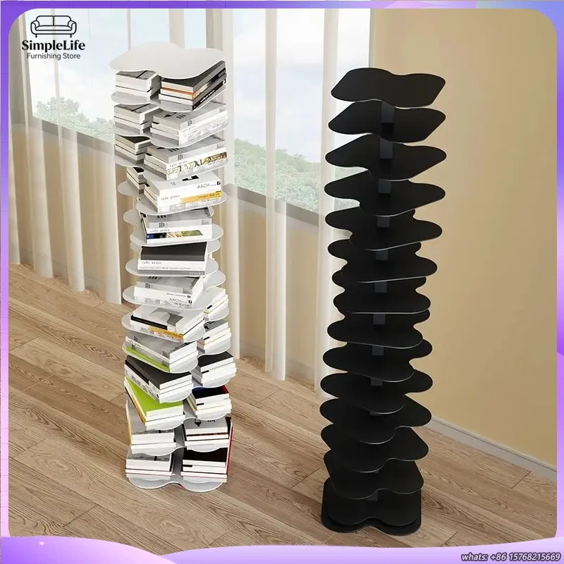 Standing Corner Bookshelf Spiral Floor Standing Storage Shelf Wrought Iron Rotating Hidden Shelf for Living Room Bedroom
Standing Corner Bookshelf Spiral Floor Standing Storage Shelf Wrought Iron Rotating Hidden Shelf for Living Room Bedroom