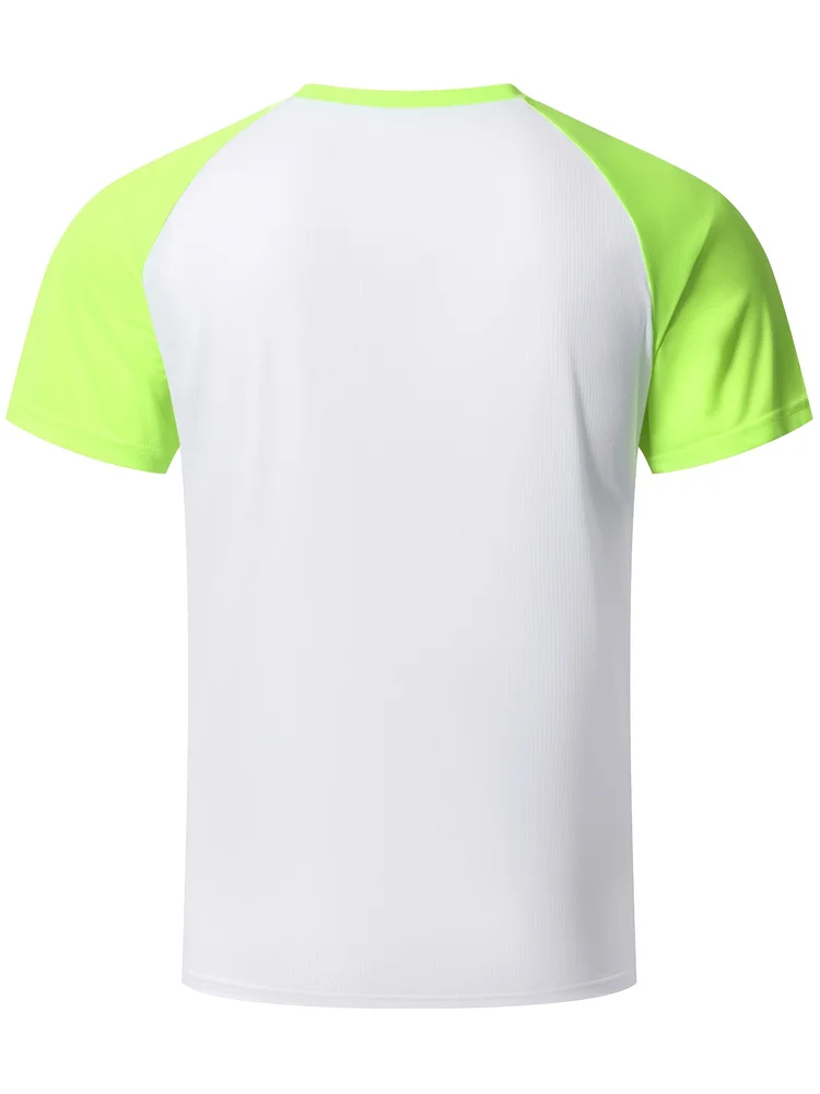 Summer Minimalist Solid And Color-block Printed Men's T-shirt Leisure Fashion Breathable O-Neck Raglan Short Sleeves Men Clothes
Summer Minimalist Solid And Color-block Printed Men's T-shirt Leisure Fashion Breathable O-Neck Raglan Short Sleeves Men Clothes