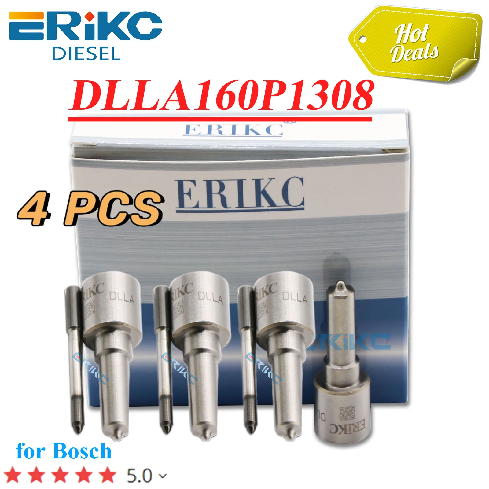 4PC Nozzle DLLA160P1308 Common Rail Sprayer DLLA 160 P 1308 For Bosch BMW 13537793836 13537794334 0445110216
4PC Nozzle DLLA160P1308 Common Rail Sprayer DLLA 160 P 1308 For Bosch BMW 13537793836 13537794334 0445110216