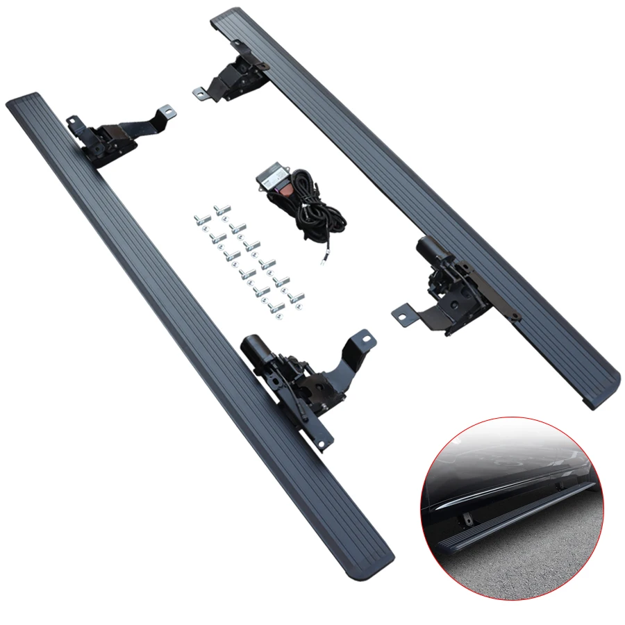 Intelligent automatic retractable electric side foot pedal aluminum alloy thickening modification
Intelligent automatic retractable electric side foot pedal aluminum alloy thickening modification