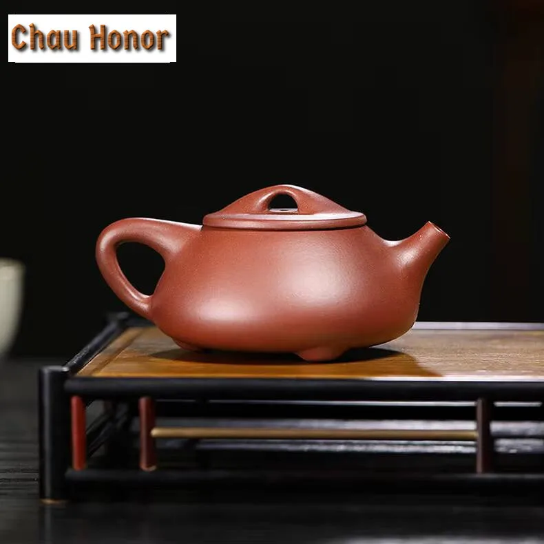 250ml Creativity Yixing Purple Clay Teapots Home Filter Beauty Kettle Raw Ore Handmade Stone Spoon Tea Pot Teaware Accessories
250ml Creativity Yixing Purple Clay Teapots Home Filter Beauty Kettle Raw Ore Handmade Stone Spoon Tea Pot Teaware Accessories
