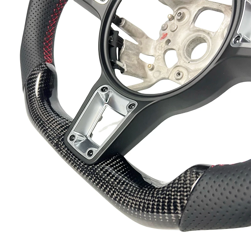 Upgraded universal carbon fiber leather steering wheel for Porsche Macan Panamera Taycan Cayenne Cayman 718 911 918 997 996
Upgraded universal carbon fiber leather steering wheel for Porsche Macan Panamera Taycan Cayenne Cayman 718 911 918 997 996