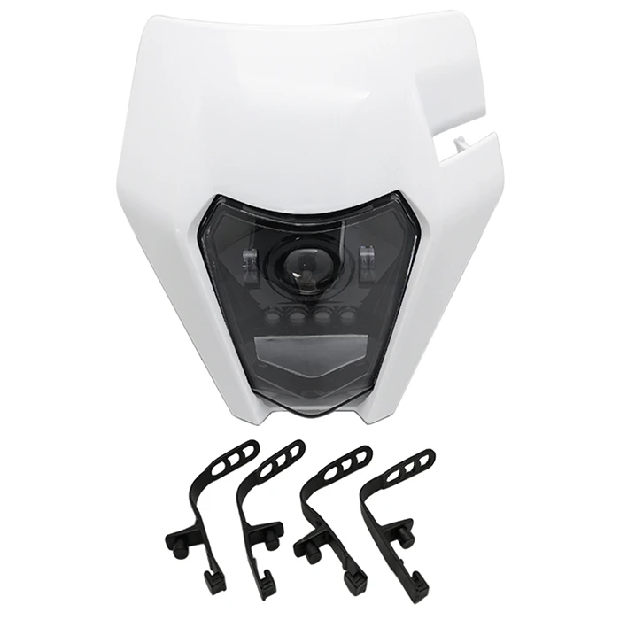 Supermoto LED Headlight Front Light Fit for EXC XCF XCW SXF 125-450 690 Six Days
Supermoto LED Headlight Front Light Fit for EXC XCF XCW SXF 125-450 690 Six Days