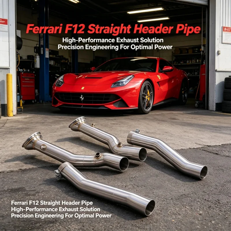 High Performance Race Downpipe for Ferrari F12 812 6.5L V12 Stainless Steel Car Exhaust Pipes Header Modified Racing Power
High Performance Race Downpipe for Ferrari F12 812 6.5L V12 Stainless Steel Car Exhaust Pipes Header Modified Racing Power