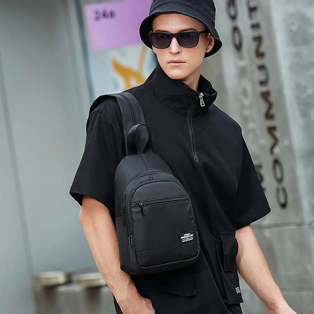 Oxford Cloth Black Men's Backpack Black Japanese Style Waterproof Shoulder Bag Adjustable Strap Multi Functional
Oxford Cloth Black Men's Backpack Black Japanese Style Waterproof Shoulder Bag Adjustable Strap Multi Functional