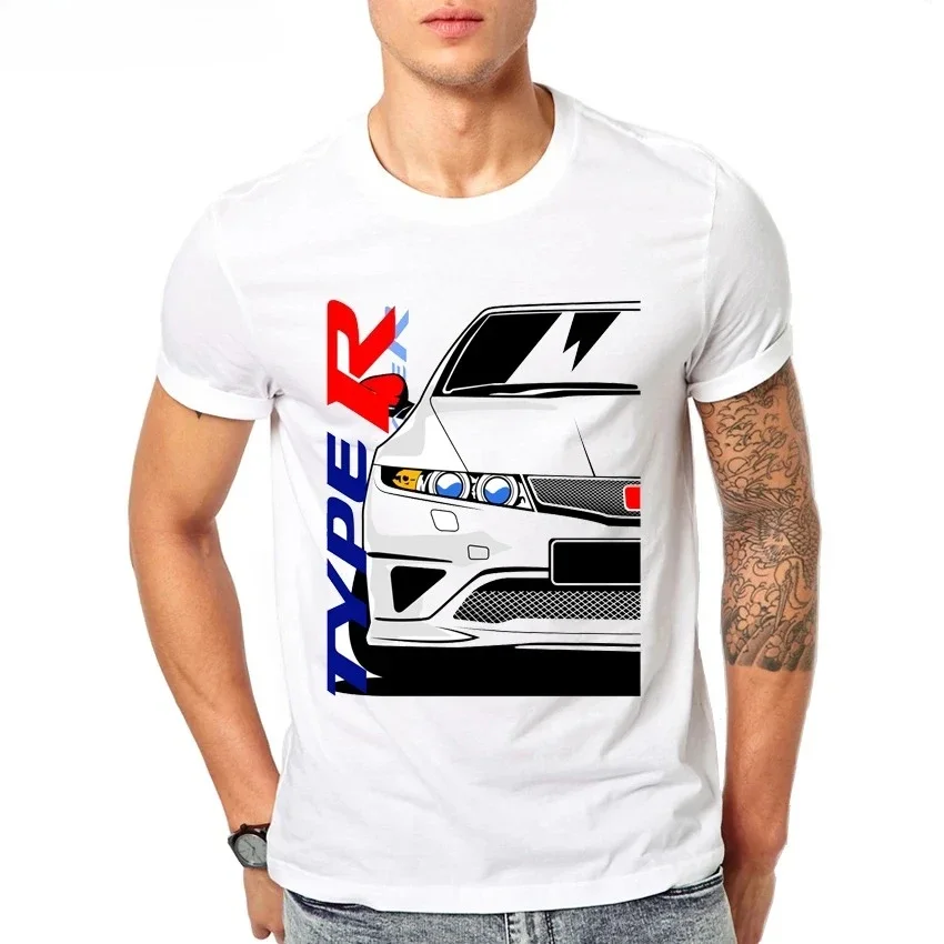 Retro Classic Civic Type R FN2 Tshirt New Summer Men Short Sleeve JDM Legends Print T-Shirt Boy Casual Tops Car Sport White Tees
Retro Classic Civic Type R FN2 Tshirt New Summer Men Short Sleeve JDM Legends Print T-Shirt Boy Casual Tops Car Sport White Tees