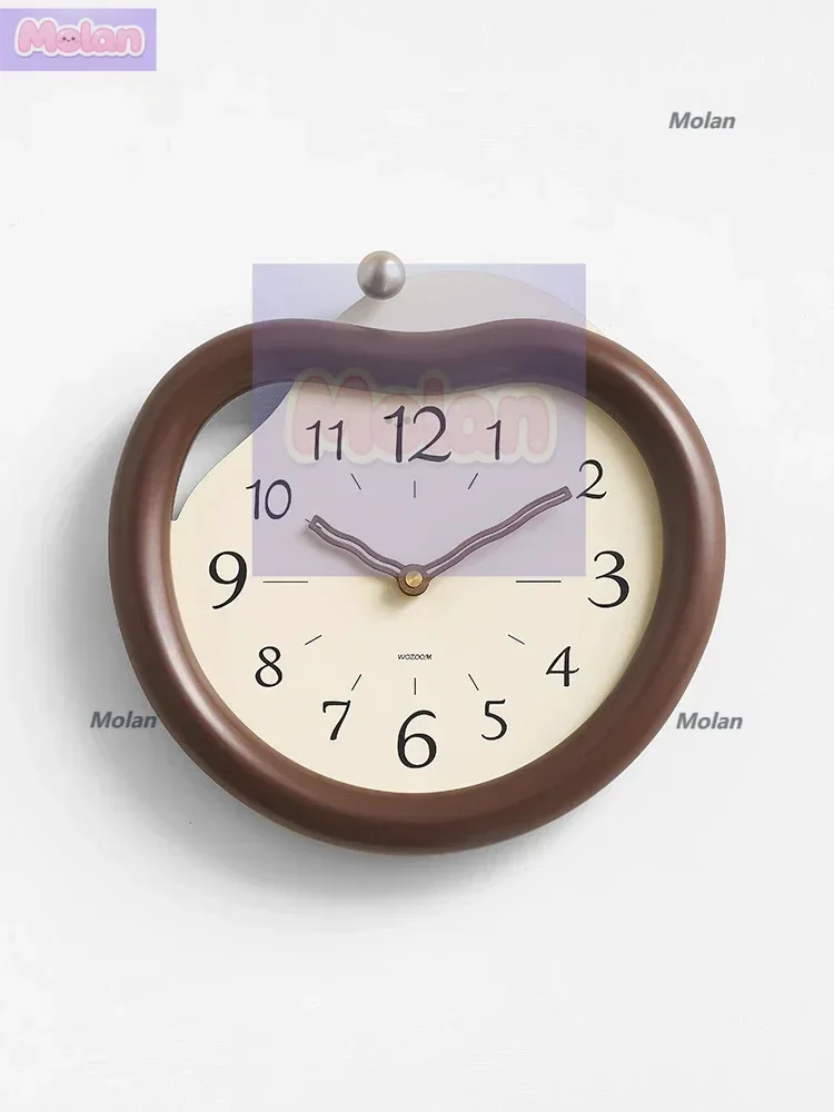 WOZOOM house quasi-non-punching clock wall clock living room light luxury atmosphere 2024 new creative simple clock wall hanging
WOZOOM house quasi-non-punching clock wall clock living room light luxury atmosphere 2024 new creative simple clock wall hanging
