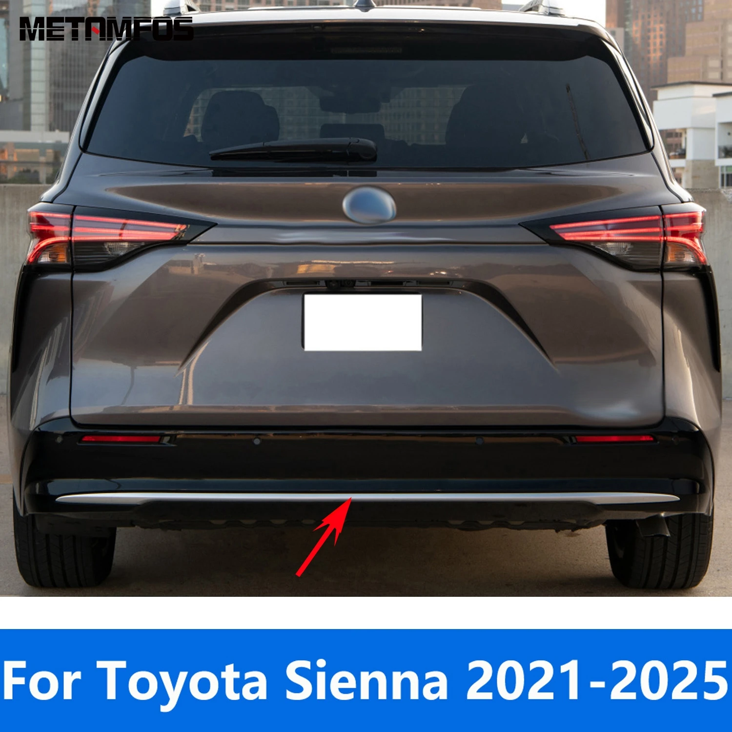 Accessories For Toyota Sienna 2021-2023 2024 2025 Chrome Rear Bumper Lip Trim Body Kit Spoiler Diffuser Protector Car Styling
Accessories For Toyota Sienna 2021-2023 2024 2025 Chrome Rear Bumper Lip Trim Body Kit Spoiler Diffuser Protector Car Styling