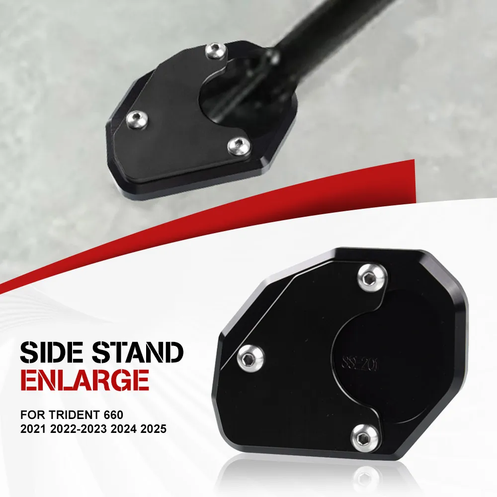 FOR Trident 660 2021 2022-2023 2024 2025 Motorcycle CNC Kickstand Foot Side Stand Extension Pad Support Plate Enlarge Trident660
FOR Trident 660 2021 2022-2023 2024 2025 Motorcycle CNC Kickstand Foot Side Stand Extension Pad Support Plate Enlarge Trident660