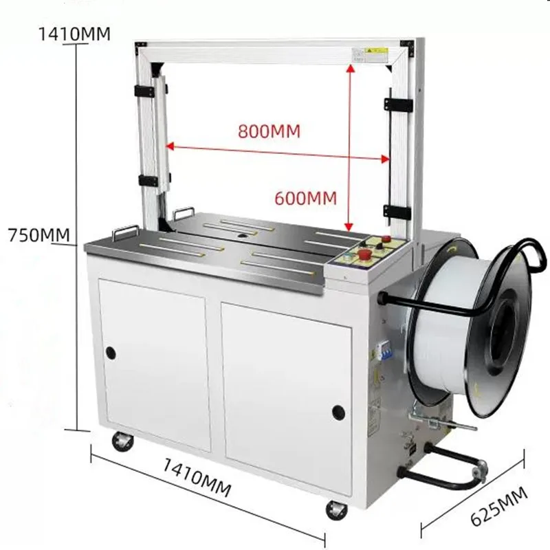 Carton semi-automatic 9-15mm polypropylene plastic belt strapping machine
Carton semi-automatic 9-15mm polypropylene plastic belt strapping machine