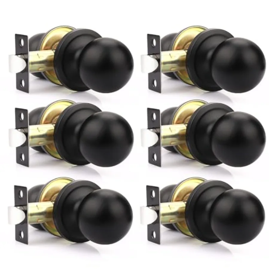 Pack Black Door Knobs Interior, Closet Door Knobs Black Interior Door Knobs, Door Knobs, Hall and Closet Door Knobs, Round Keyl
Pack Black Door Knobs Interior, Closet Door Knobs Black Interior Door Knobs, Door Knobs, Hall and Closet Door Knobs, Round Keyl
