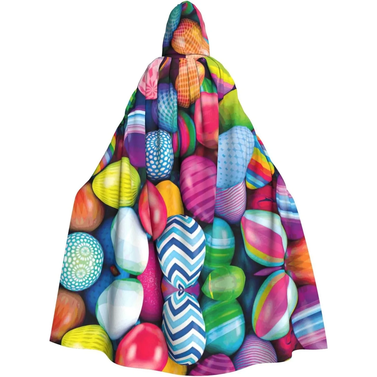 Пасхальные яйца с принтом для взрослых, накидка с капюшоном, карнавальная праздничная накидка, халат для косплея, костюм для вечеринки, готический карнавал
Пасхальные яйца с принтом для взрослых, накидка с капюшоном, карнавальная праздничная накидка, халат для косплея, костюм для вечеринки, готический карнавал