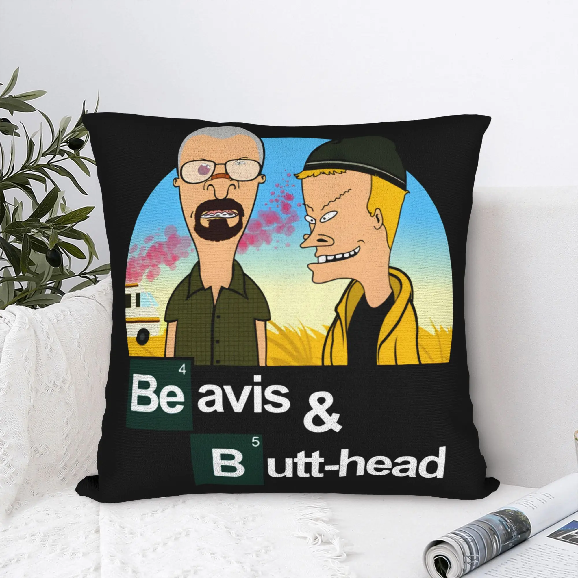 Breaking Bad Funny Pillowcase Printed Fabric Cushion Cover Gift Beavis and Butthead Pillow Case Cover Home Square 45*45cm
Breaking Bad Funny Pillowcase Printed Fabric Cushion Cover Gift Beavis and Butthead Pillow Case Cover Home Square 45*45cm