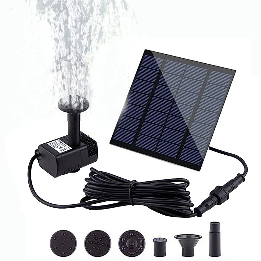 1.4W Solar Power Floating Garden Fountain Kit with 7 Nozzles DIY Water Fountain for Submersible Pool Bird Bath Pond Garden Decor
1.4W Solar Power Floating Garden Fountain Kit with 7 Nozzles DIY Water Fountain for Submersible Pool Bird Bath Pond Garden Decor