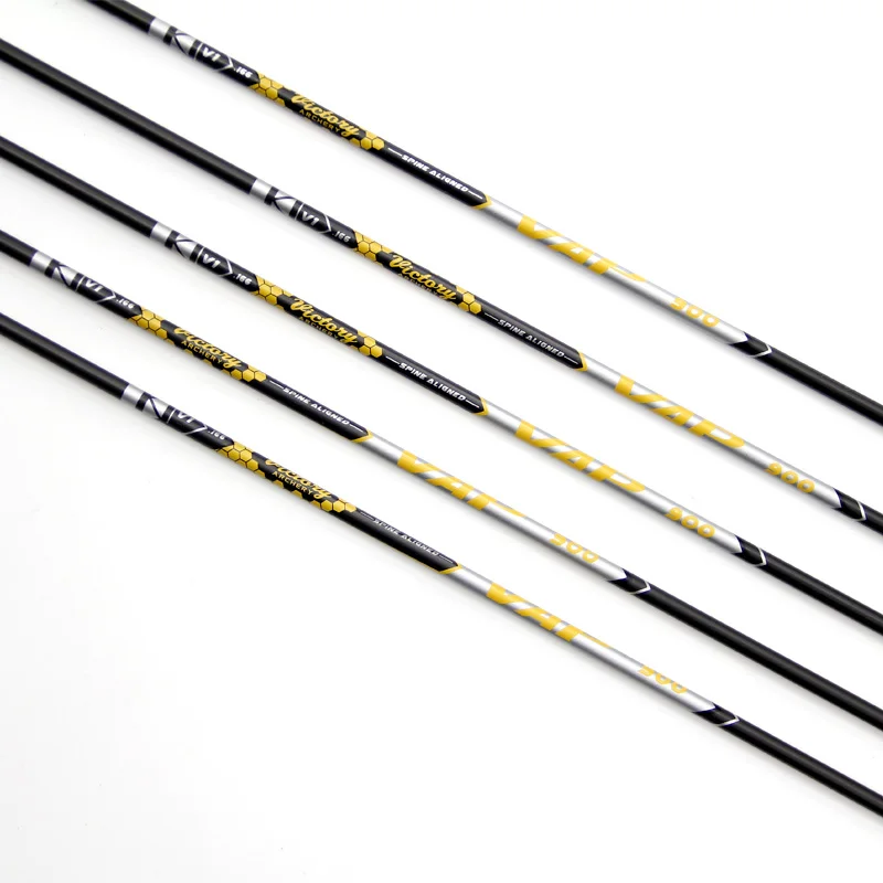 VAP V1 0.001" 12Pcs Pure Carbon Arrow Shafts Victory ID4.2mm Spine 300-900 for Compound Recurve LongBow Hunting Shooting 30.5in
VAP V1 0.001" 12Pcs Pure Carbon Arrow Shafts Victory ID4.2mm Spine 300-900 for Compound Recurve LongBow Hunting Shooting 30.5in