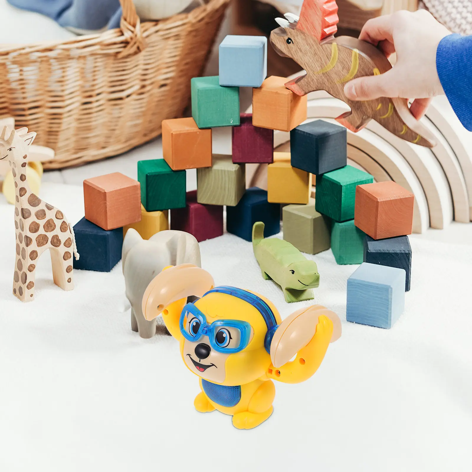 Электрическая интерактивная игрушка-обезьянка с функцией переворота, голосовым управлением, музыкой и светом для раннего развития детей
Электрическая интерактивная игрушка-обезьянка с функцией переворота, голосовым управлением, музыкой и светом для раннего развития детей