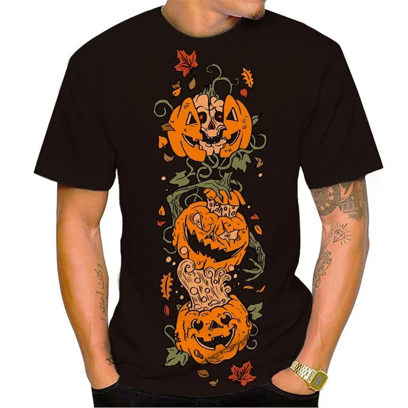 3D Print Halloween Pumpkin Head T Shirt For Men Street Hip Hop Harajuku Short Sleeve Funny Tops Casual Loose O-neck Dress Up Tee
3D Print Halloween Pumpkin Head T Shirt For Men Street Hip Hop Harajuku Short Sleeve Funny Tops Casual Loose O-neck Dress Up Tee