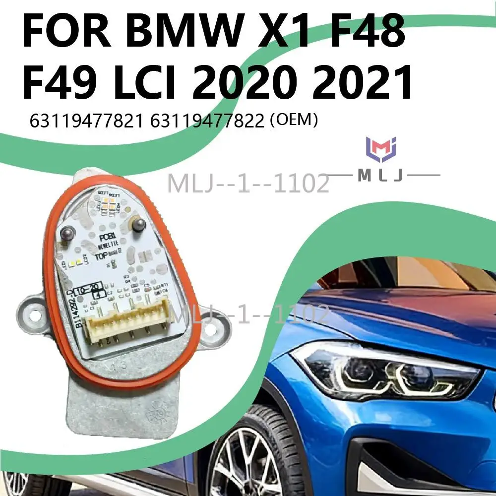 63119477821 63119477822 NEW FOR BMW X1 F48 F49 LCI 2020 2021 DRL Module Angel Eyes Car Accessories LED Light Source Module white
63119477821 63119477822 NEW FOR BMW X1 F48 F49 LCI 2020 2021 DRL Module Angel Eyes Car Accessories LED Light Source Module white