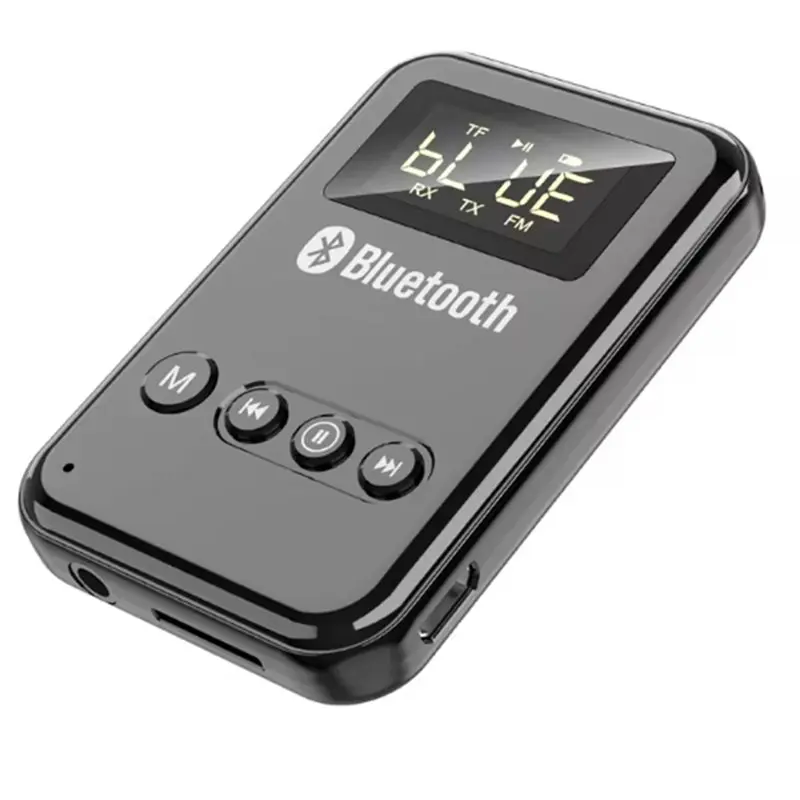 【РЕКОМЕНДУЕМ】Bluetooth-адаптер 5.0 (приемник-передатчик) с разъемом 3,5 мм AUX, FM-тюнером, автомобильным комплектом Handsfree и микрофоном
【РЕКОМЕНДУЕМ】Bluetooth-адаптер 5.0 (приемник-передатчик) с разъемом 3,5 мм AUX, FM-тюнером, автомобильным комплектом Handsfree и микрофоном