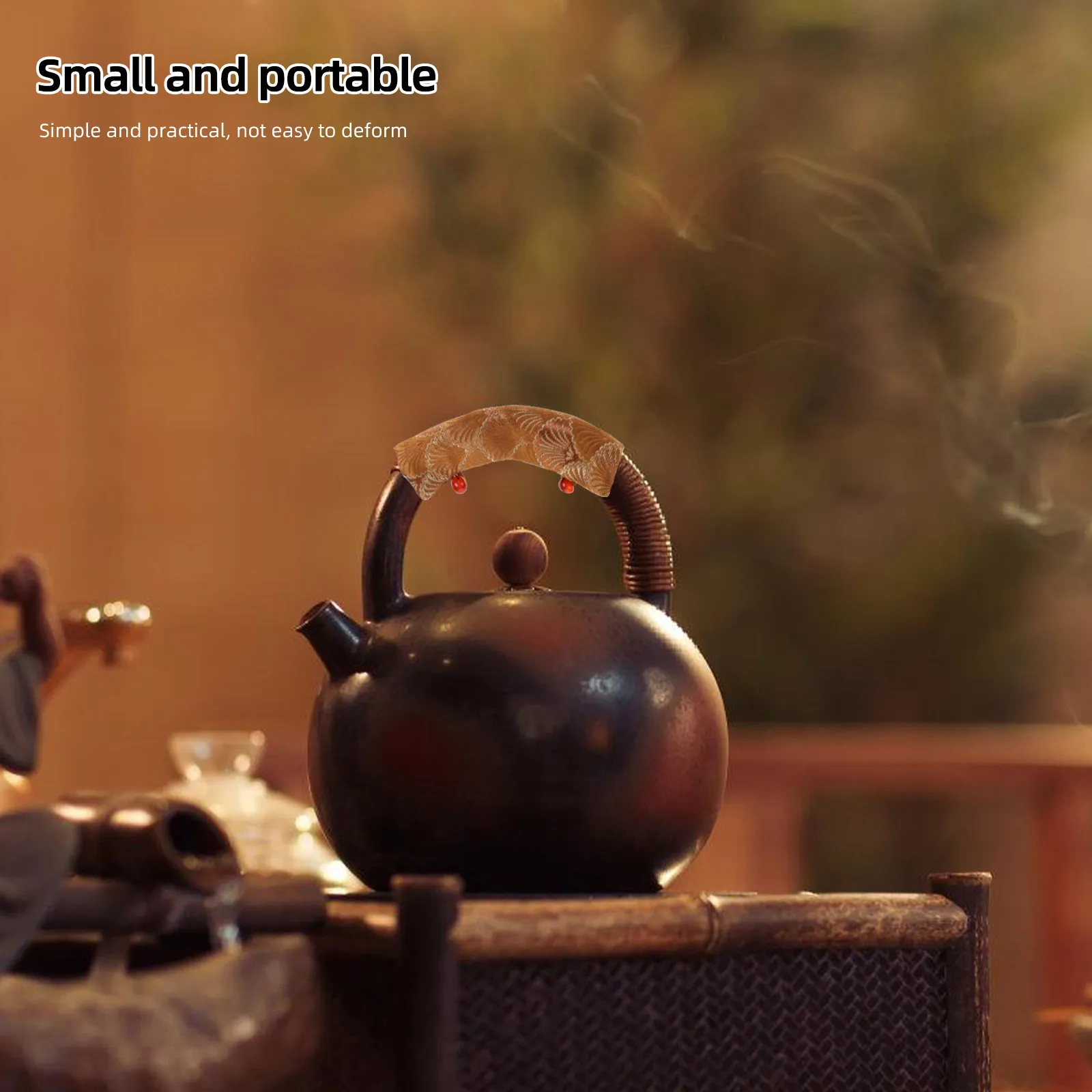 Тканевый чехол для ручки чайника, нескользящий, термостойкий, защитный, с удобной рукояткой, предотвращающий ожоги, для использования на кухне
Тканевый чехол для ручки чайника, нескользящий, термостойкий, защитный, с удобной рукояткой, предотвращающий ожоги, для использования на кухне