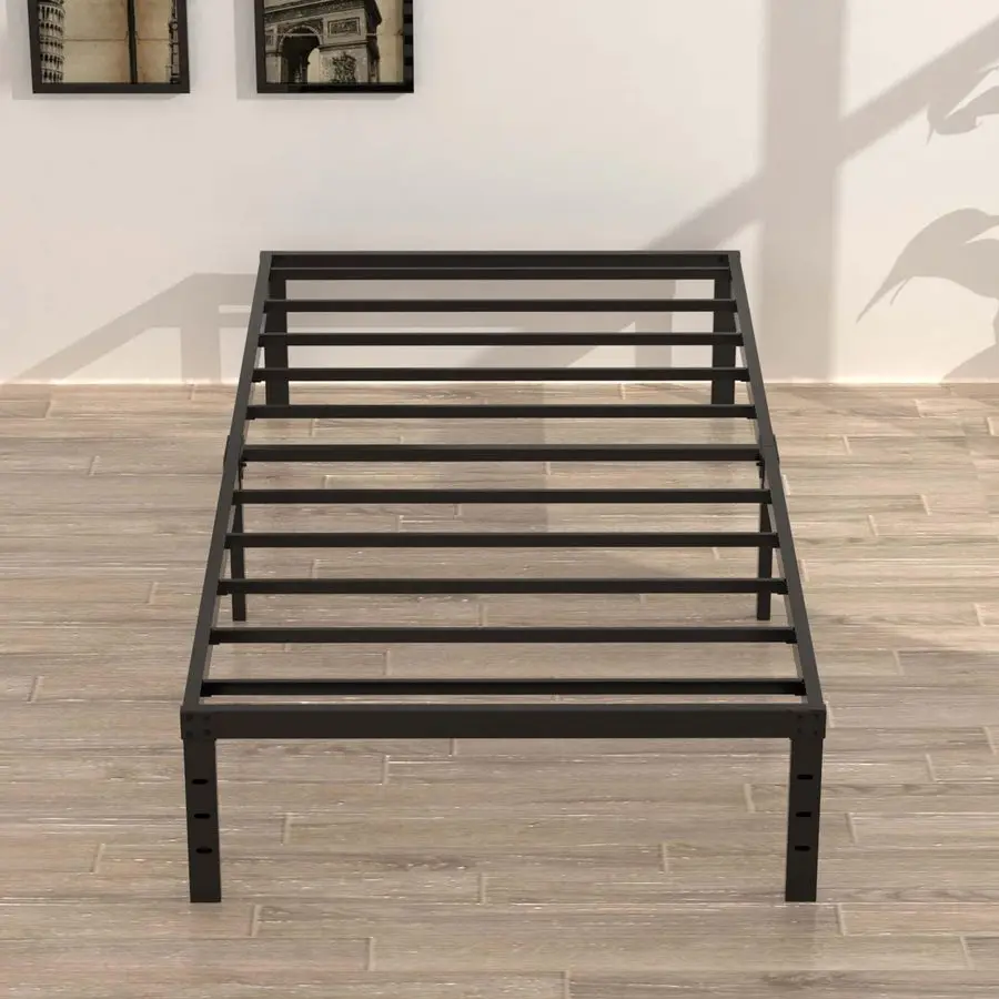 Inch Narrow Twin Bed Frame 30x75 No Box Spring Needed, Metal Platform 75x30 Narrow Twin Bed Frames, Eassy Assembly 3,500 lbs Hea
Inch Narrow Twin Bed Frame 30x75 No Box Spring Needed, Metal Platform 75x30 Narrow Twin Bed Frames, Eassy Assembly 3,500 lbs Hea