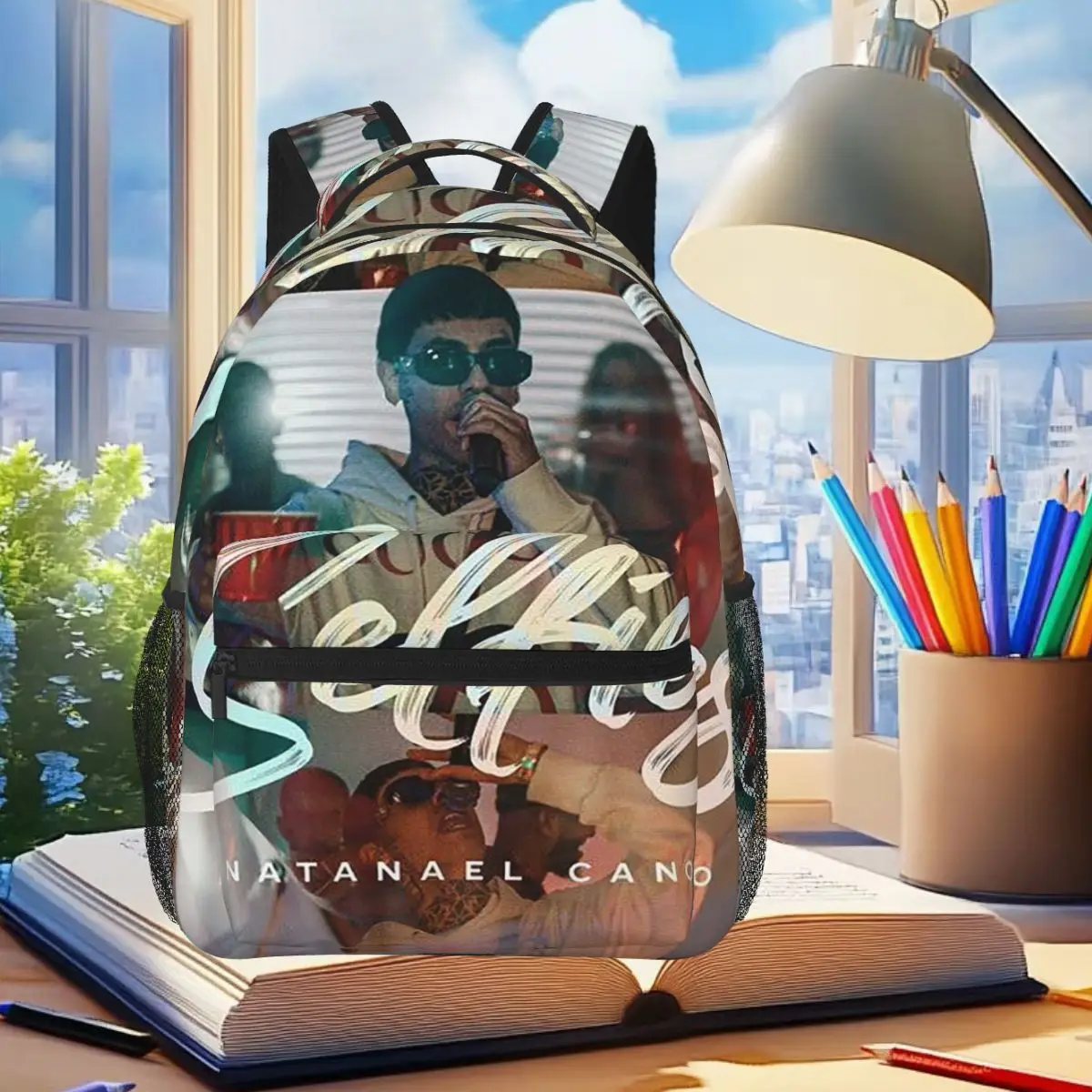 Rapper Cano Triana Tour Backpack Student Boys Girls BookBag Kids School Bag Laptop Shoulder Bags for Men Women
Rapper Cano Triana Tour Backpack Student Boys Girls BookBag Kids School Bag Laptop Shoulder Bags for Men Women