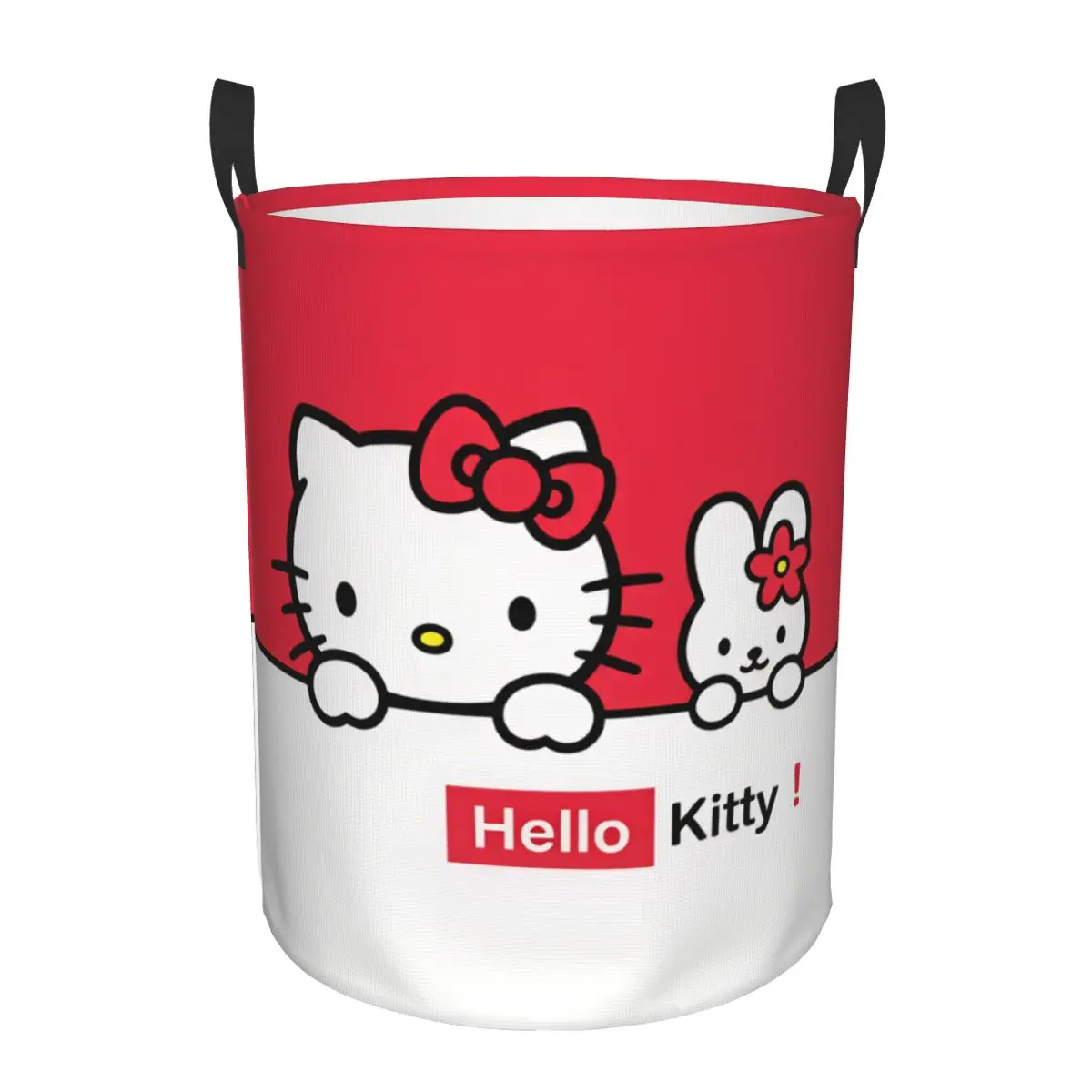 Anime Hello Kitty Polka Dot Laundry Basket Collapsible Cartoon Colorful Circles Clothes Hamper for Household Clothes Storage Bag
Anime Hello Kitty Polka Dot Laundry Basket Collapsible Cartoon Colorful Circles Clothes Hamper for Household Clothes Storage Bag